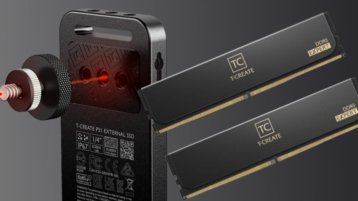 Teamgroup launches storage and memory aimed at Cinema Camera market