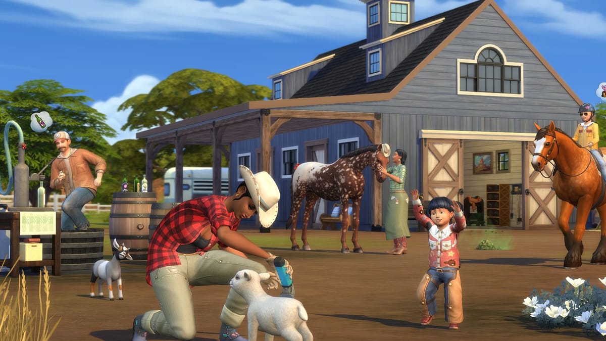 The Sims 4 announces Horse Ranch Expansion Pack