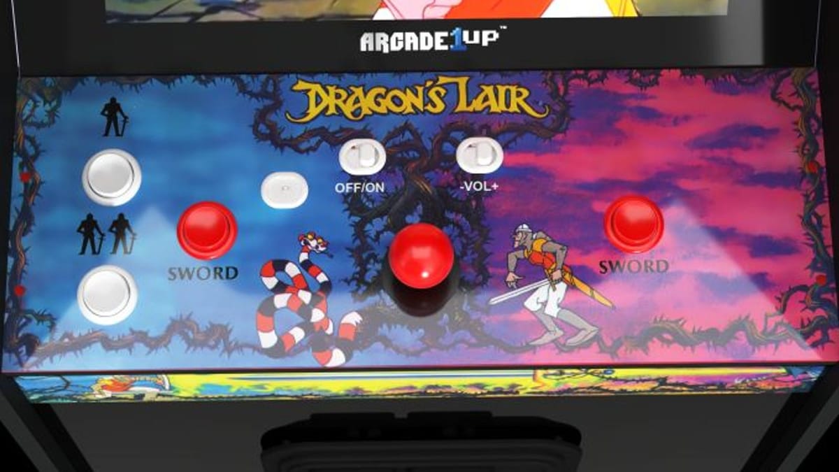 Arcade1Up’s Dragon’s Lair is now available for pre-order