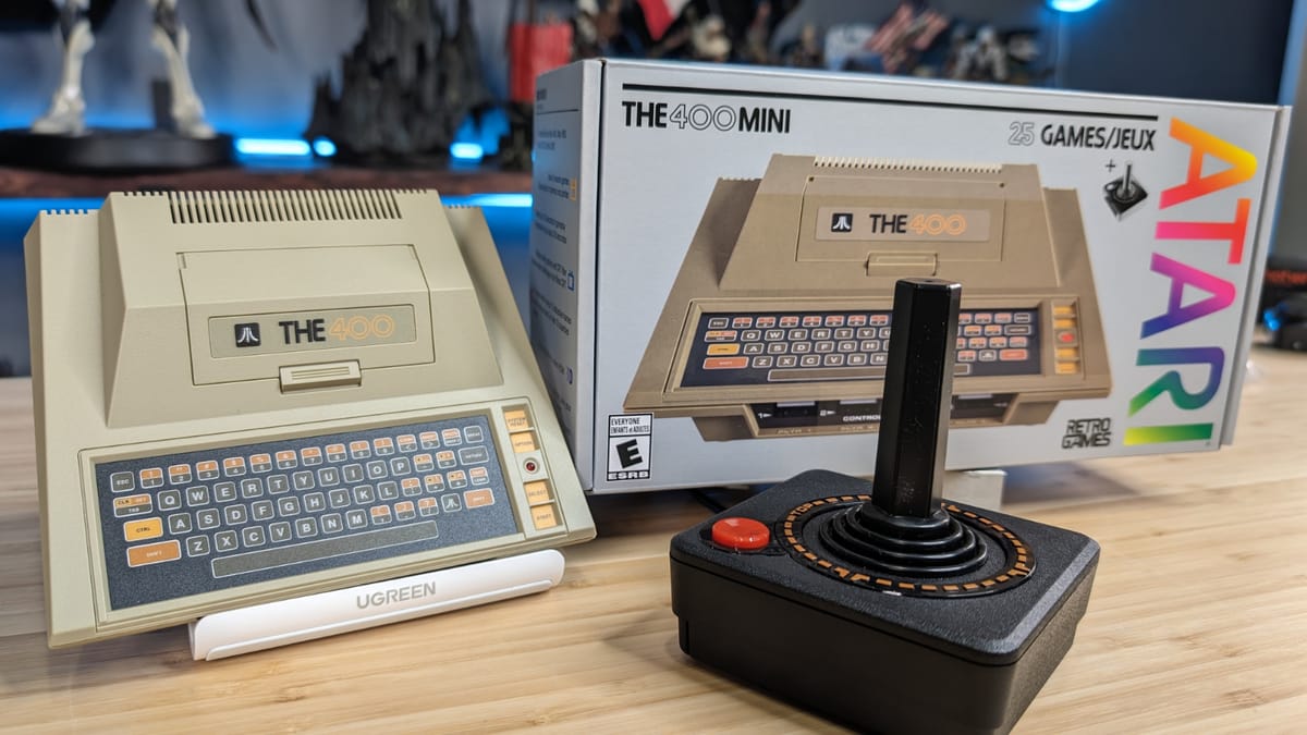 The 400 Mini review — 8-bit Atari retro, nostalgia anew