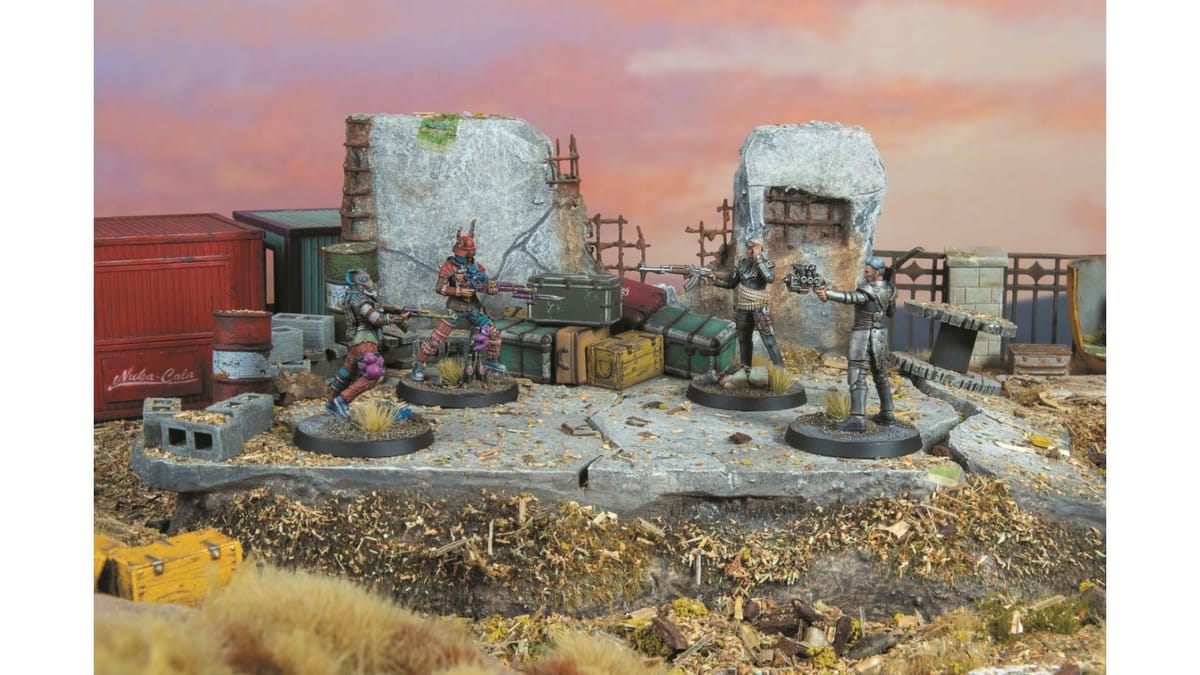 Fallout gets a new miniatures skirmish game that you can Pre-Order right now