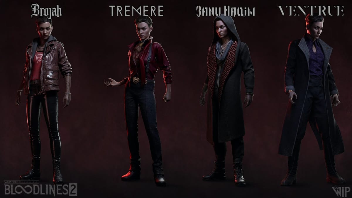 Latest Vampire: The Masquerade – Bloodlines 2 dev diary discusses fashion and its impact on your playthrough