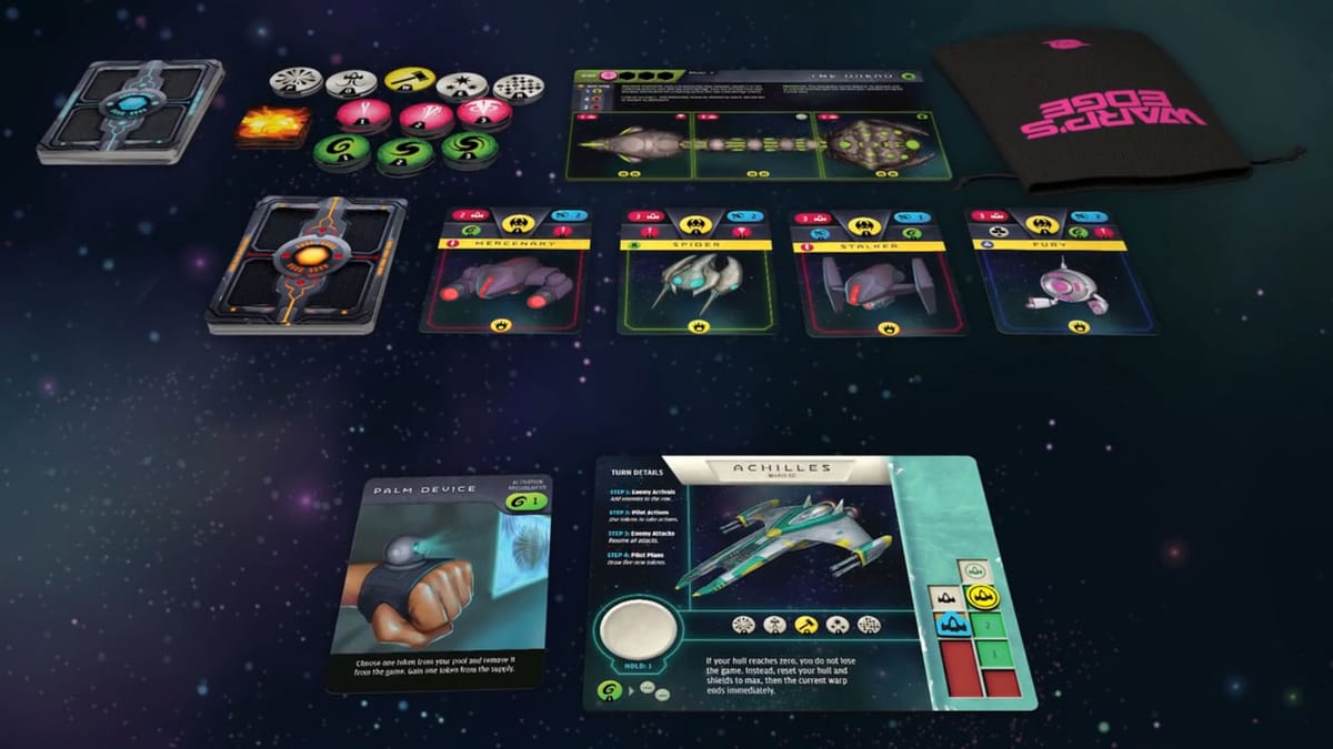 Battle alone, against all odds, in Warp’s Edge, now on Kickstarter