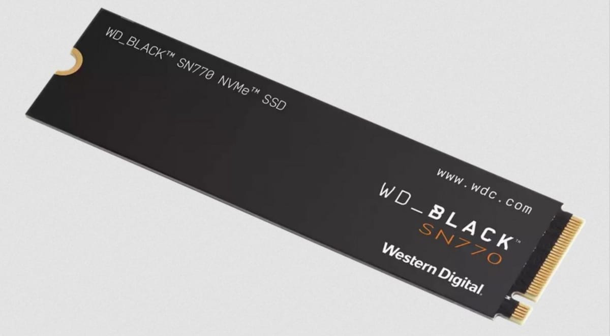 Western Digital has announced the latest addition to their WD_BLACK portfolio, the WD_BLACK SN770 NVMe SSD