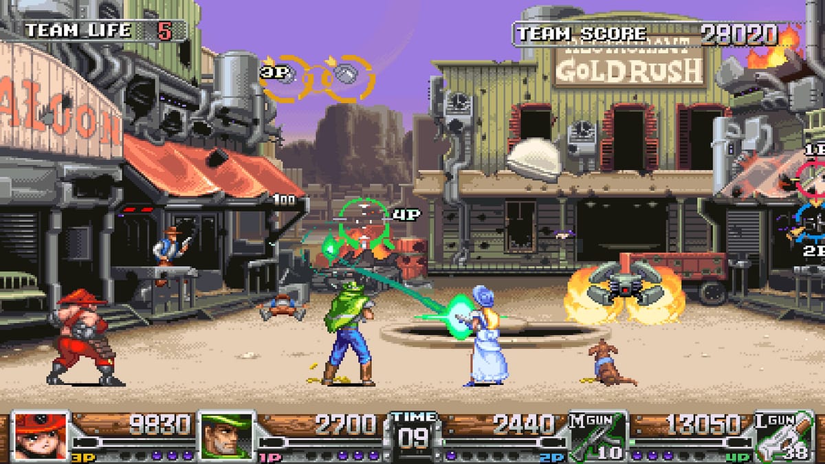 Annie, get your gun. Wild Guns Reloaded aims for Nintendo Switch early this year