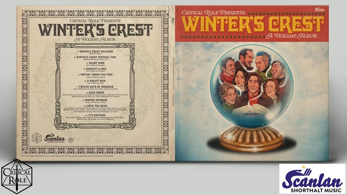 Critical Role releases Winter’s Crest (A Holiday Album)