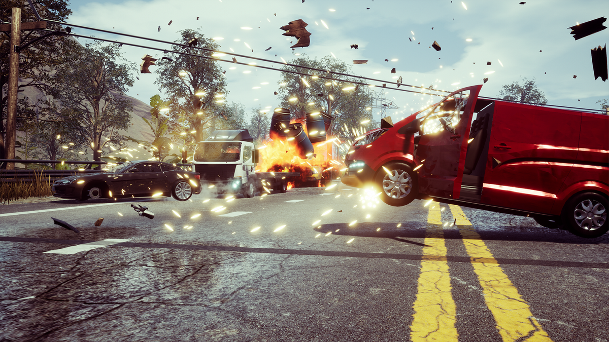 Drift ‘til you’re dead with Dangerous Driving, available now on PC, consoles