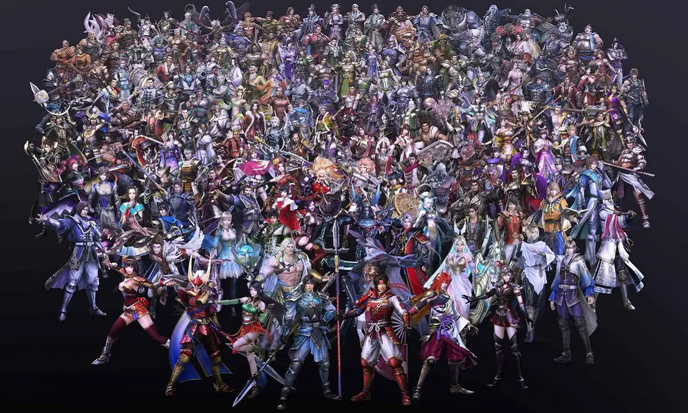 Loads and loads of characters make up a Guinness World Record for Warriors Orochi 4