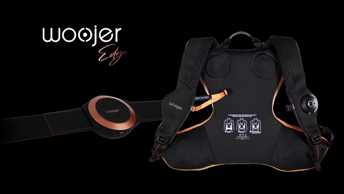 Haptic feedback vest Woojer Edge hits Kickstarter goal in less than two hours