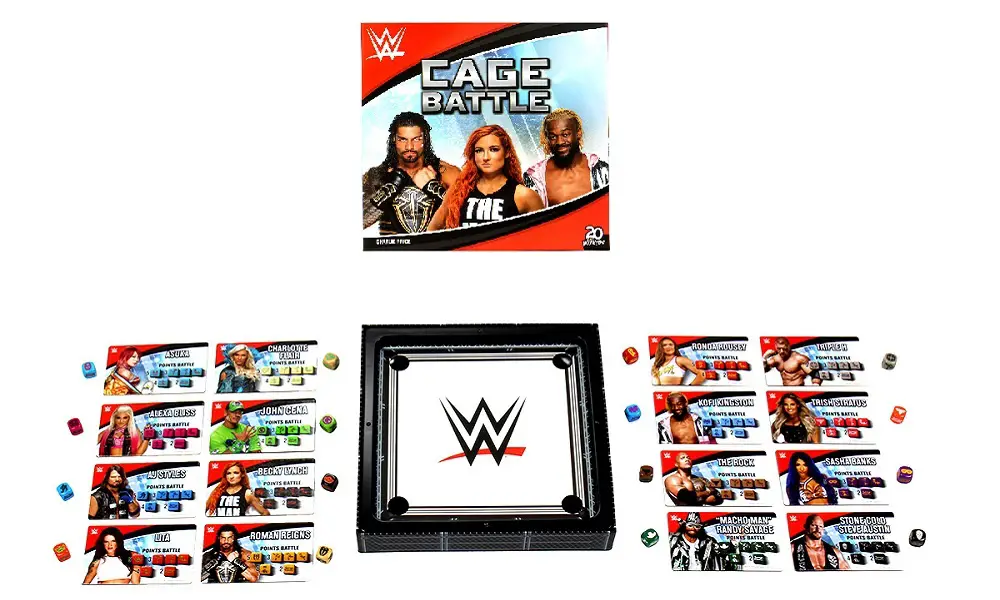 Get into the ring with WWE Cage Battle in stores soon