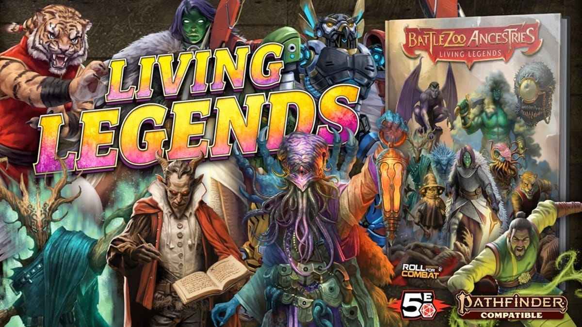 Battlezoo Ancestries: Living Legends now live on Kickstarter