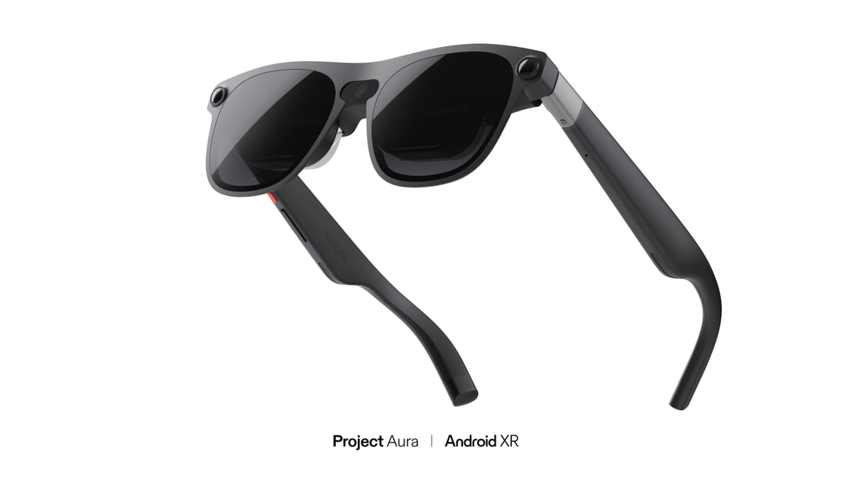 XREAL Unveils 'Project Aura' at Google I/O — An Optical See-Through XR Device for Android XR