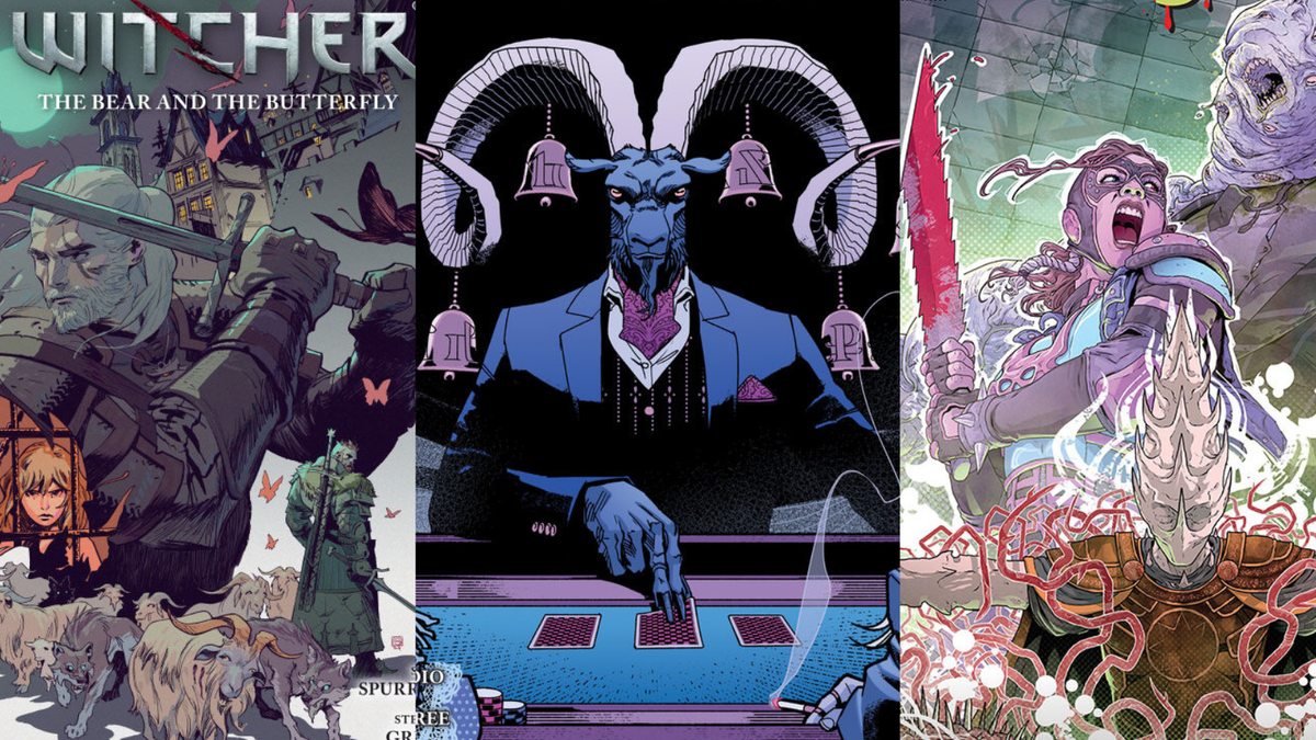 The Witcher: The Bear and the Butterfly, Arcana Royale, Jumpscare, and more! — GamingTrend Comics