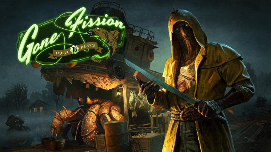 Legendary fishin' in Fallout 76's new update, Gone Fission!