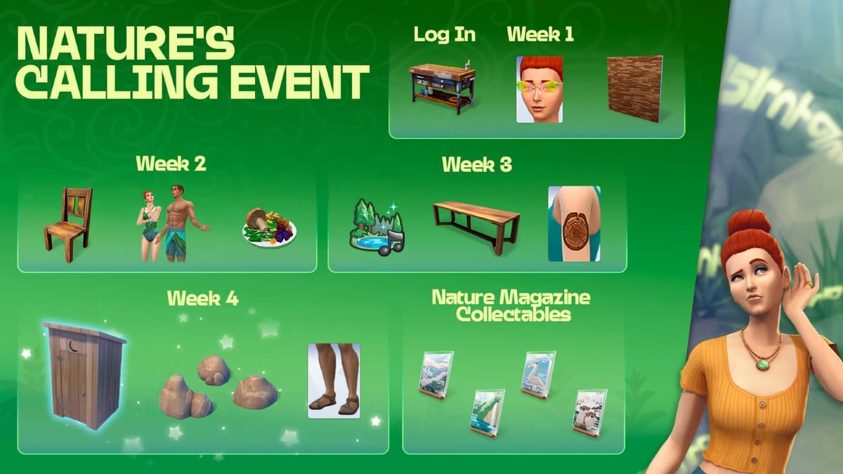 Keep it green in this new and free log-in event for The Sims 4
