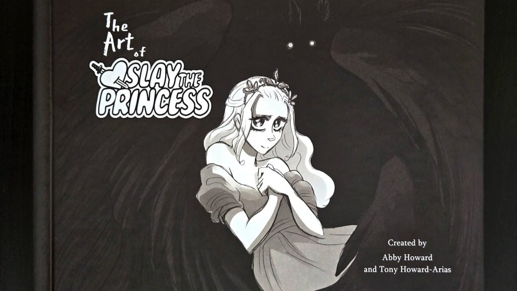 Take a look, it's in a book as The Art of Slay the Princess ships August 15th