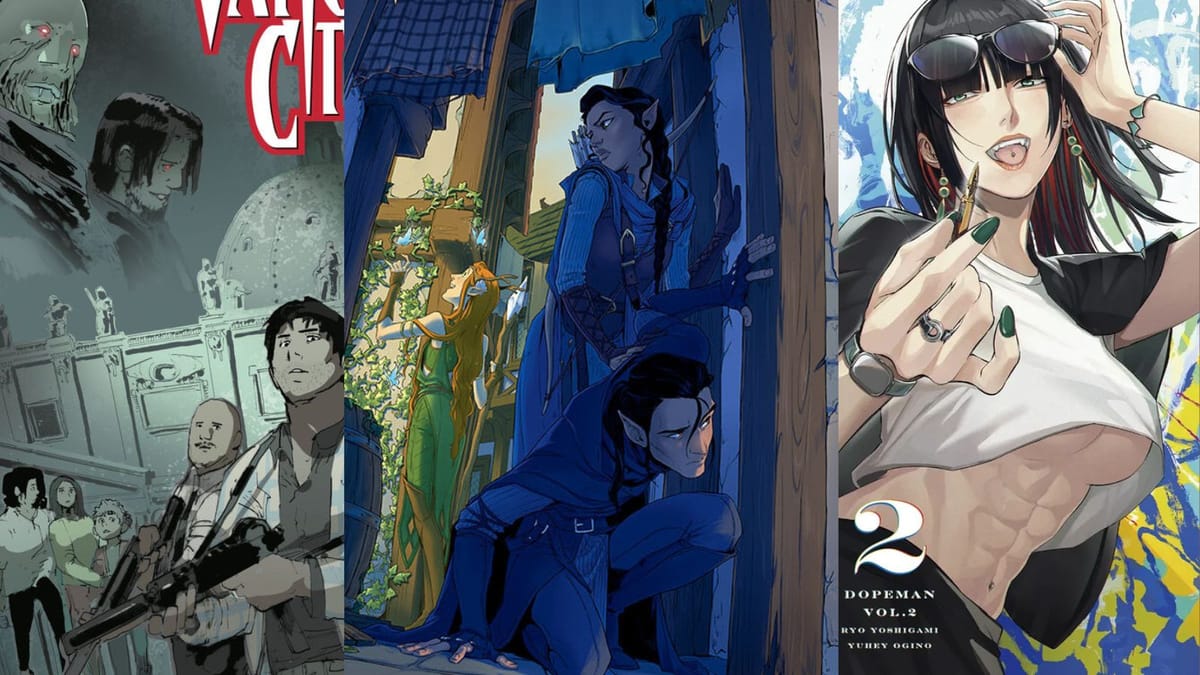 Vatican City, Vox Machina: Origins, and Dopeman! — GamingTrend Comics