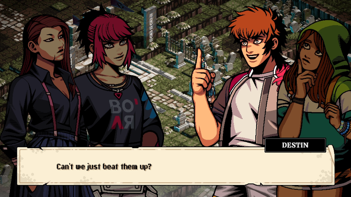 Navigate University whilst defeating demons in Demonschool