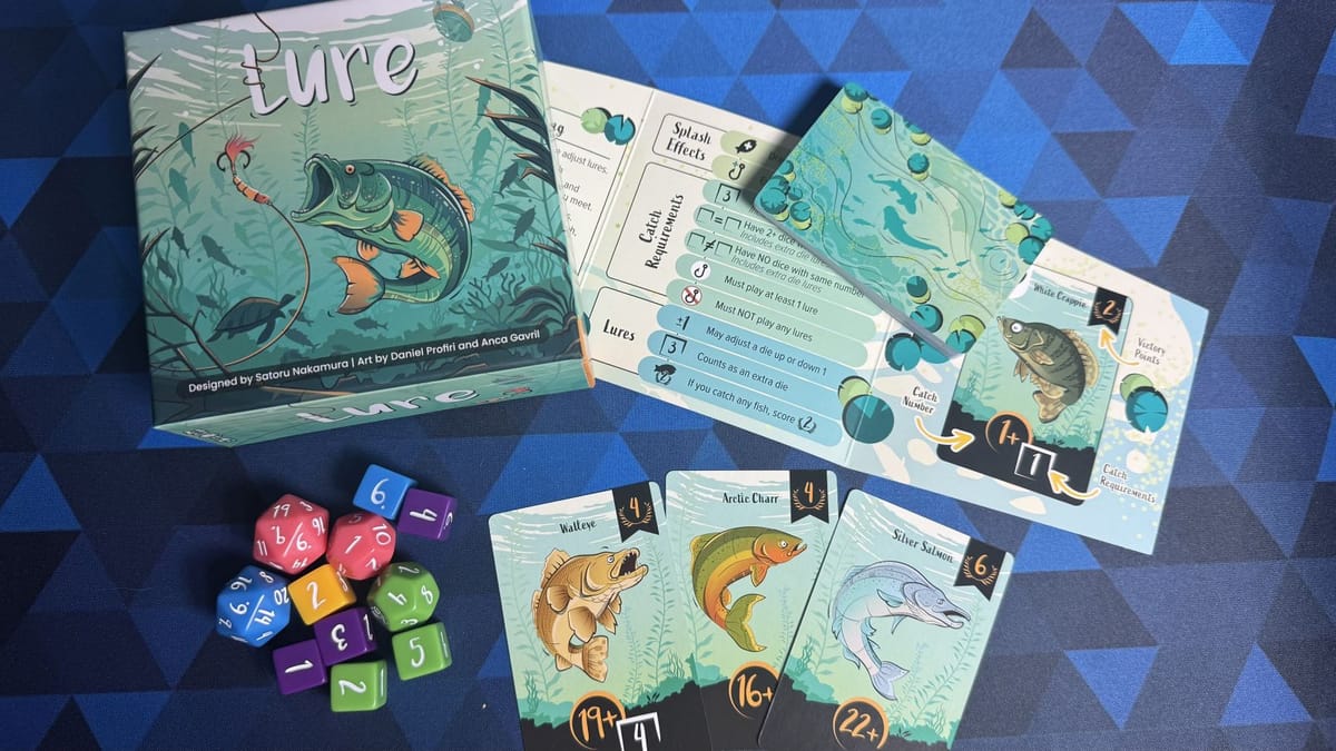 Lure review — a fishy gambling game