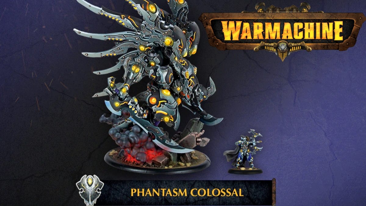 Pre-orders open for Warmachine's new Phantasm Colossal