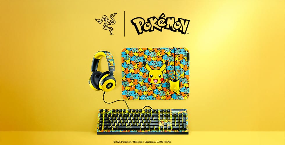 Pick your starter — Razer X Pokemon collab arrives