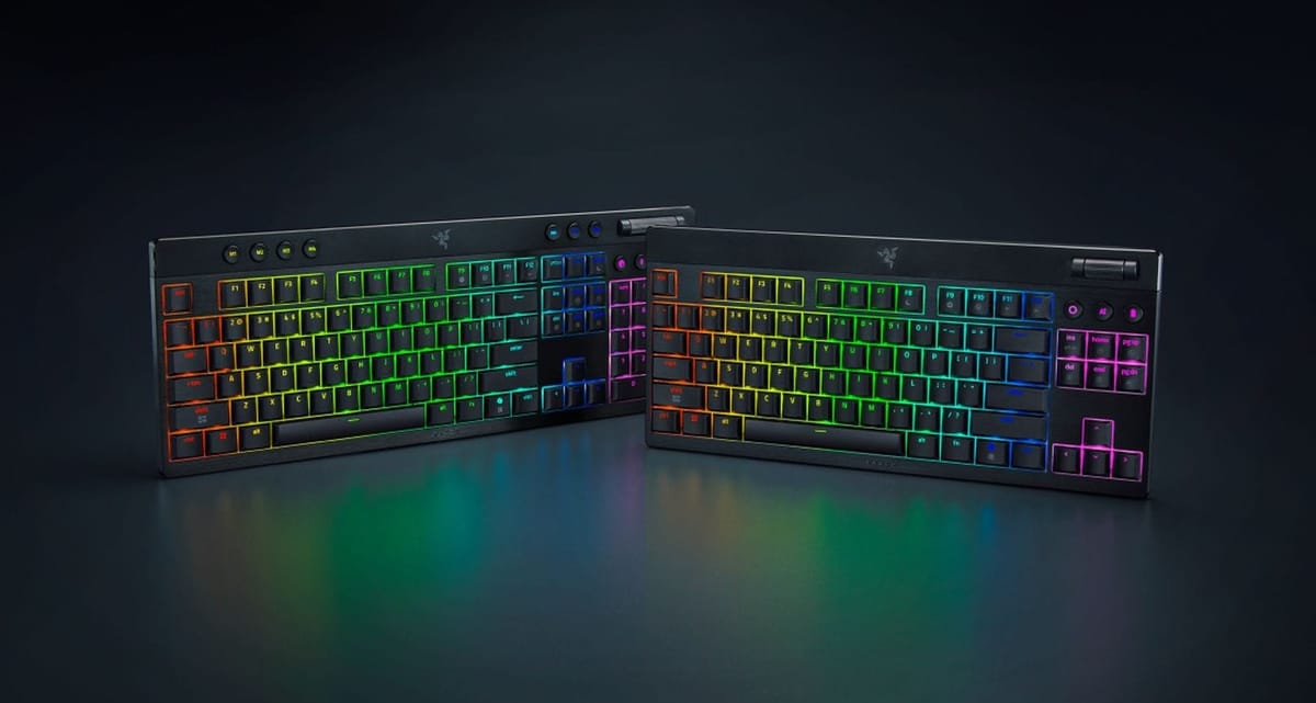 Keep it on the down low with Razer's new low-profile keyboards