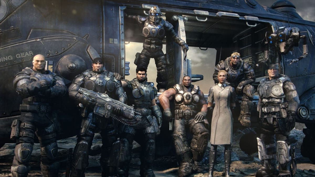 Gears of War: Reloaded, aka the most visually stunning way to use a chainsaw-gun, is available now