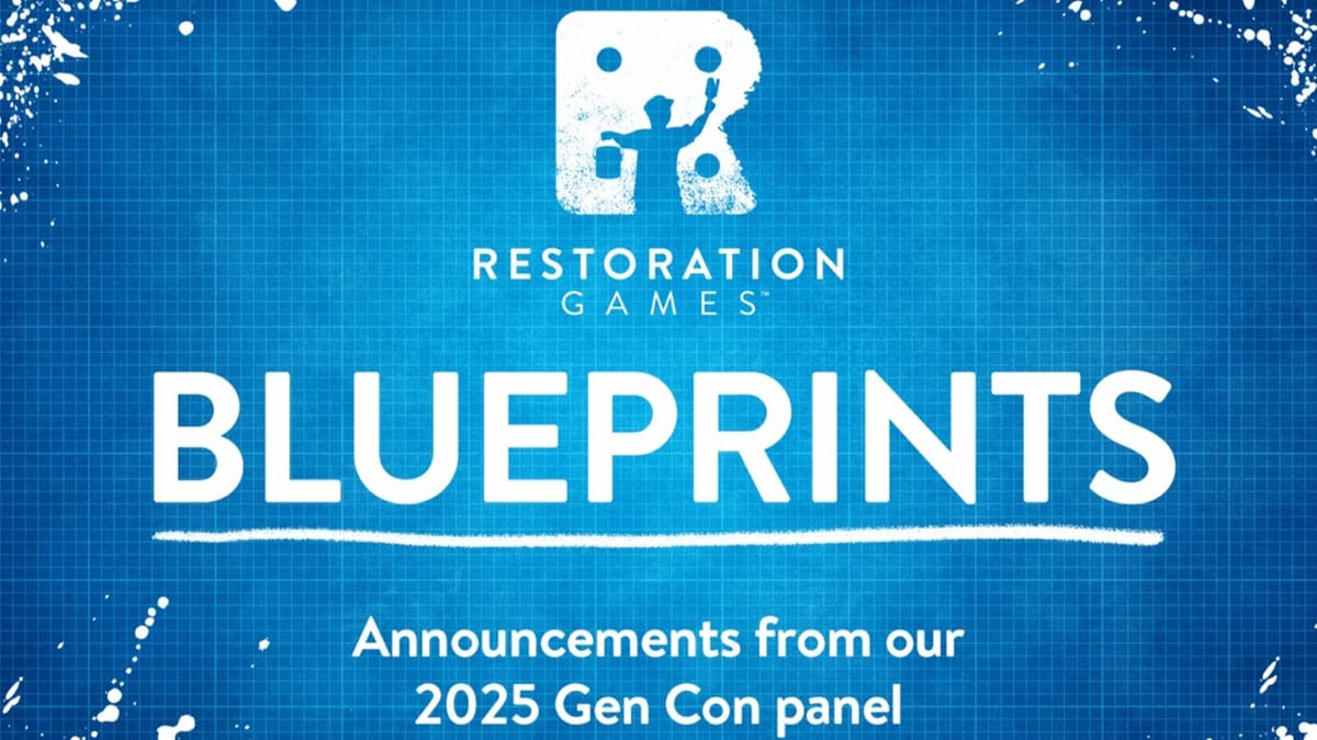 Restoration Games has a slew of exciting announcements from Gen Con