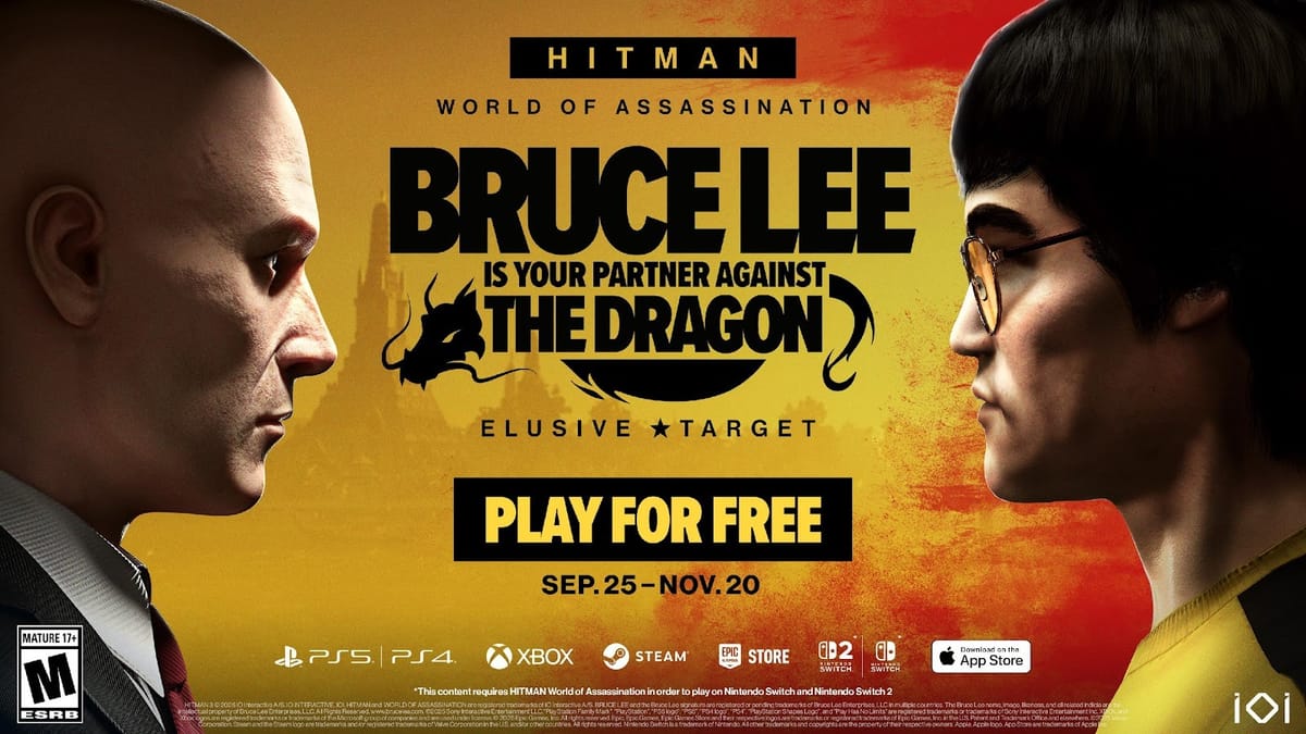 In the middle of chaos lies an opportunity to team up with Bruce Lee in HITMAN World of Assassination