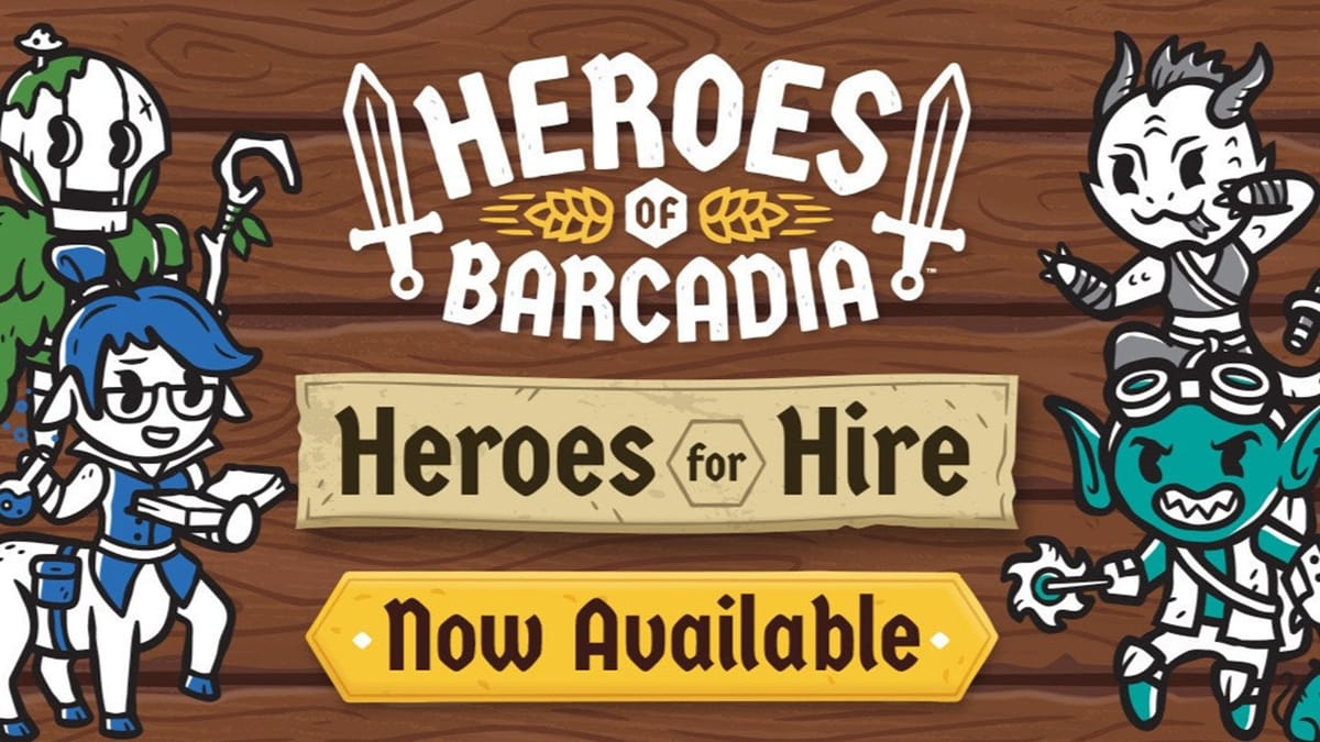 Rollacrit's new releases for Heroes of Barcadia now available