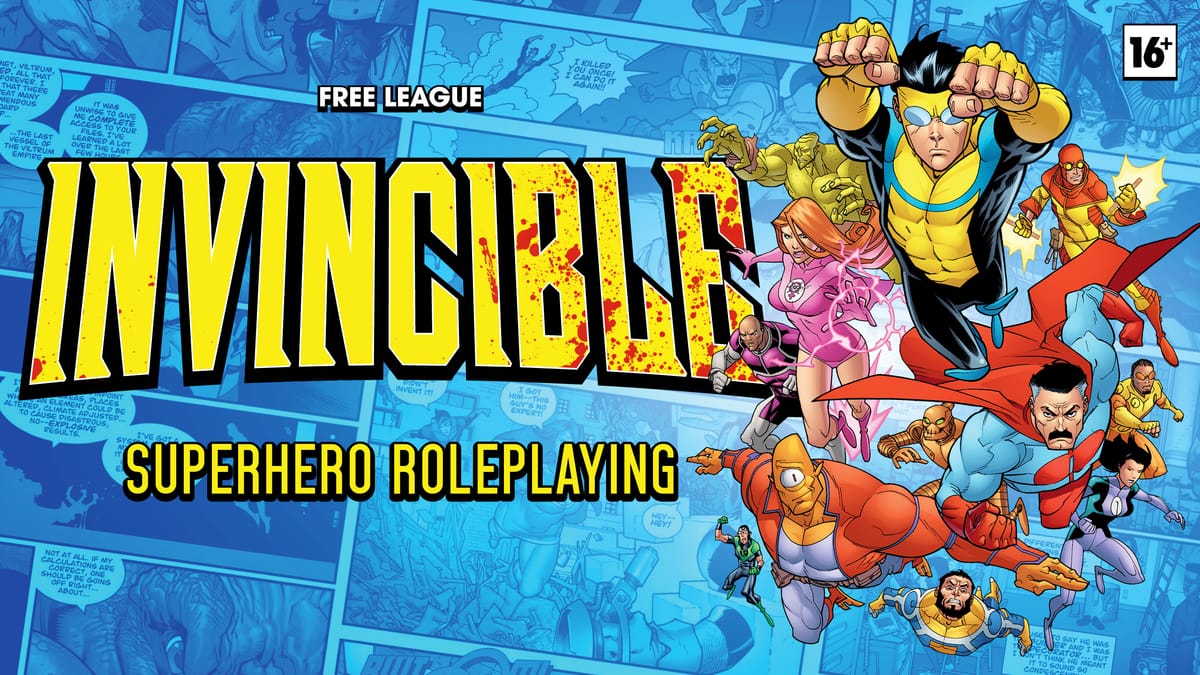 Invincible - Superhero Roleplaying: Kickstarter is blowing up!
