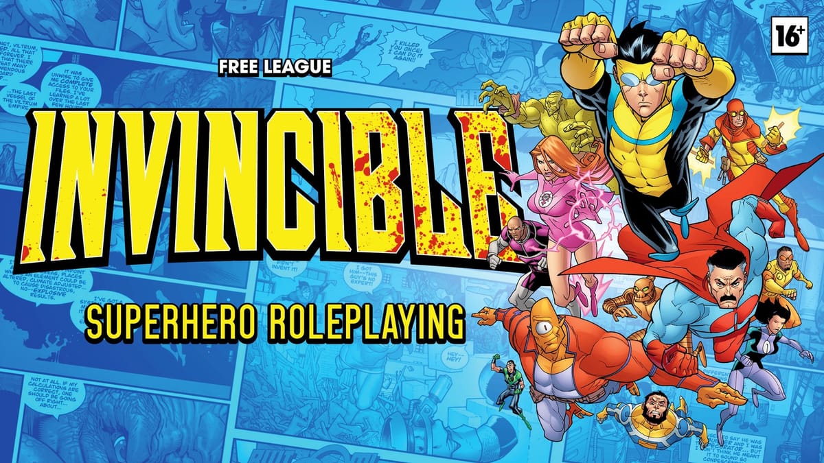Invincible - Superhero Roleplaying coming to Kickstarter September 23rd