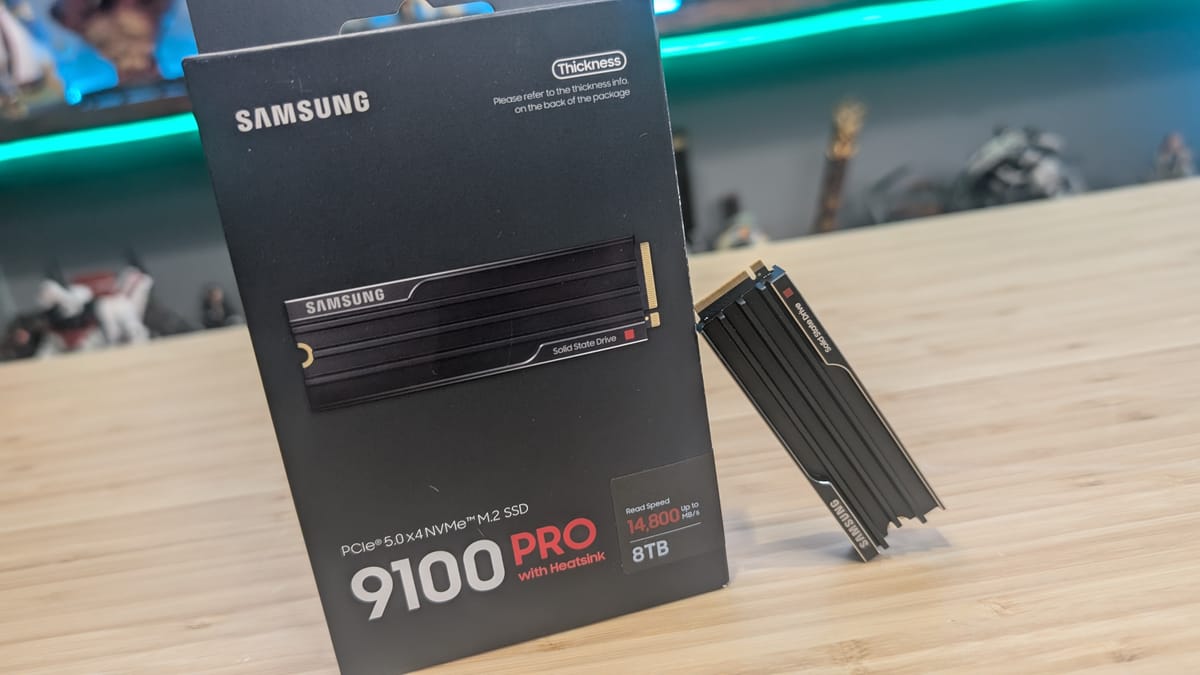 Samsung 9100 Pro PCIe 5.0 8TB NVMe SSD review — Better speeds through consolidation