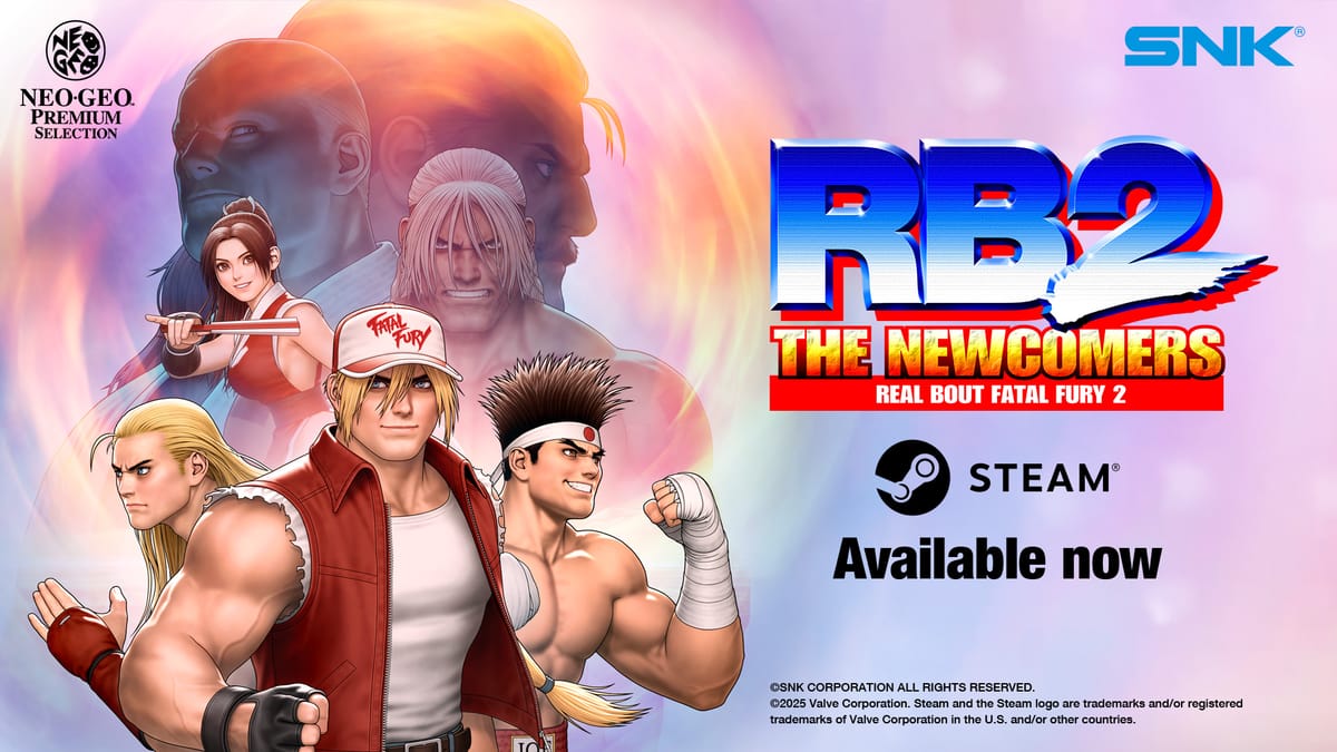 REAL BOUT FATAL FURY 2: THE NEWCOMERS Out Now on Steam