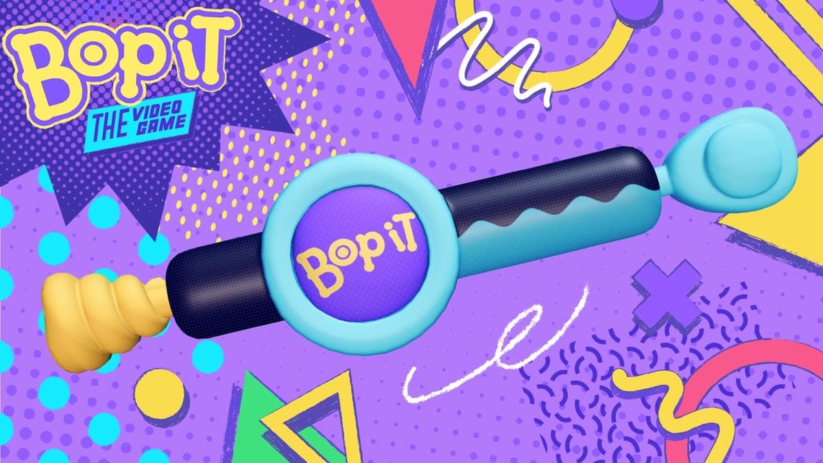 Push it with Bop It! The Video Game, out now