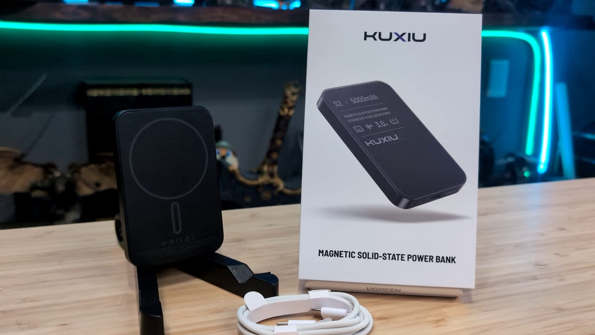 KUXIU S2 review — the solid-state MagSafe battery you didn't know you needed