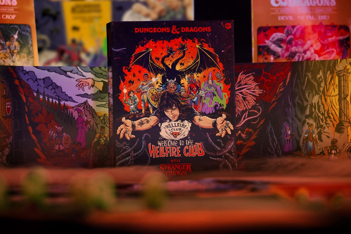 Now Available - DUNGEONS & DRAGONS Stranger Things: Welcome to the Hellfire Club