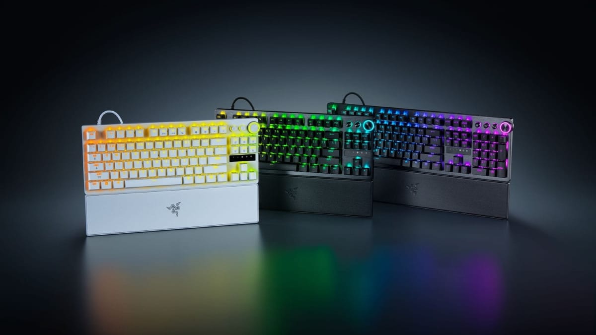 Razer Huntsman keyboards add 8K polling to their repertoire