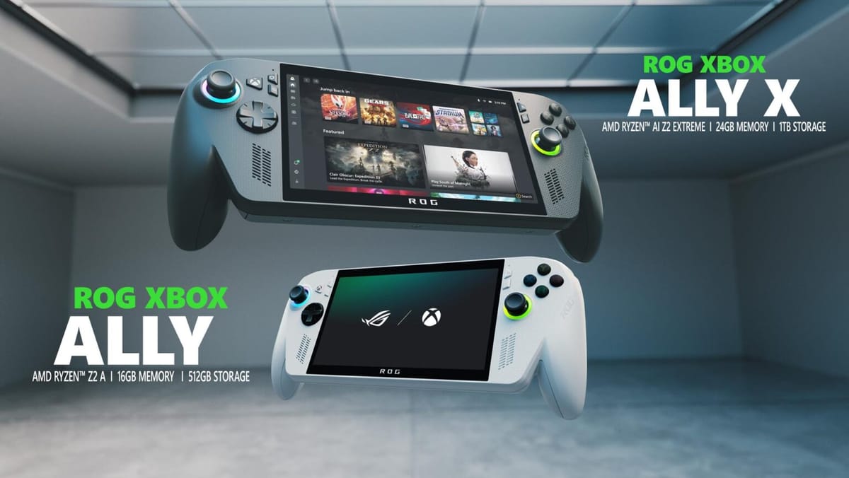 ASUS ROG Xbox Ally and X are now available