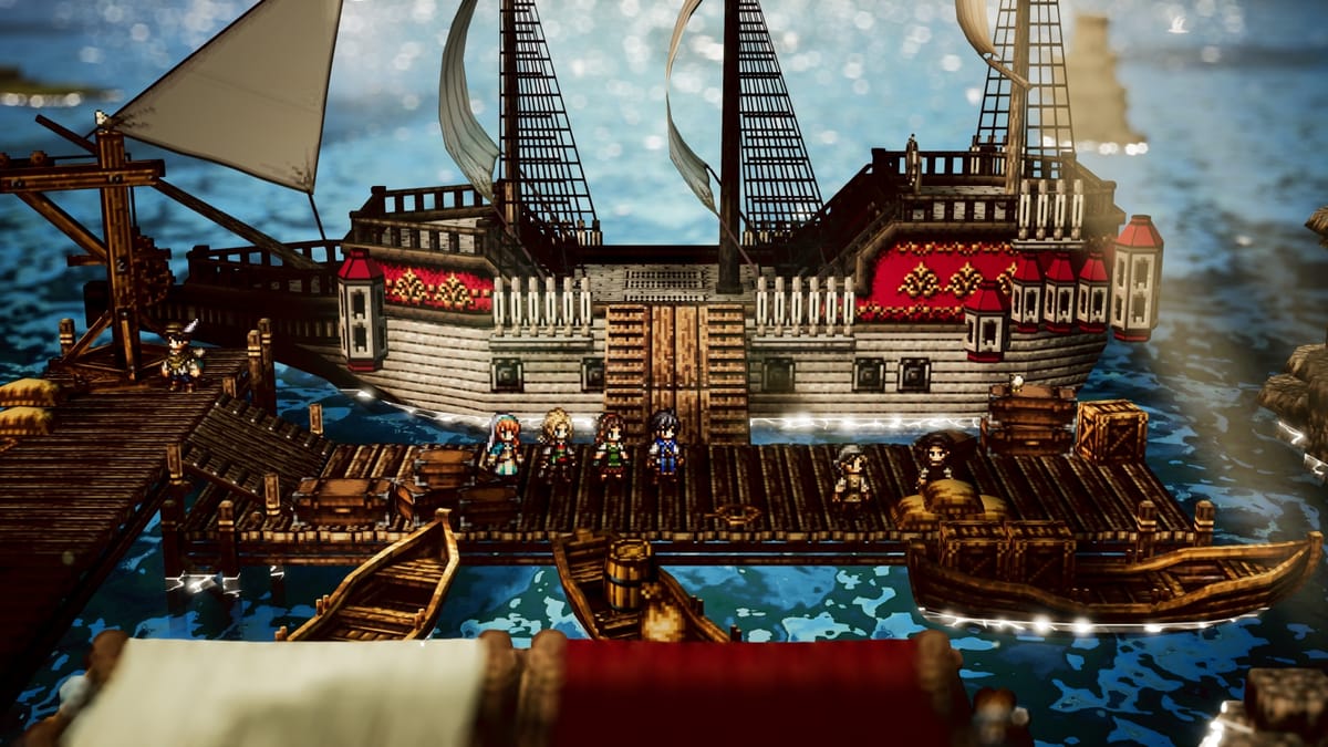 Get to know your companions in Octopath Traveler 0