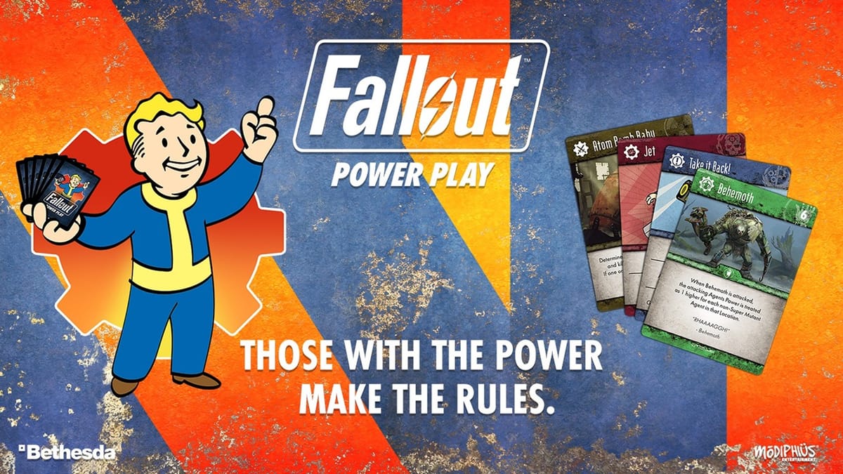 Modiphius announces Fallout: Power Play card game