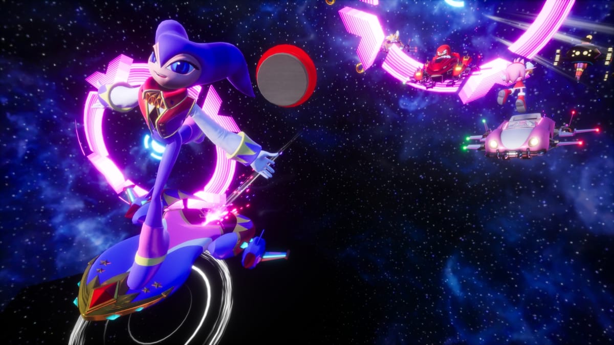A magical NiGHT awaits you, NiGHTS arrives in Sonic Racing: CrossWorlds on Christmas Eve