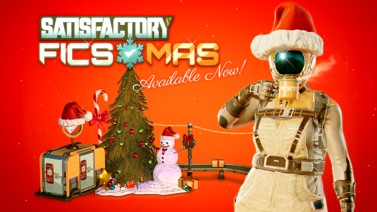 It's FICSMAS time! Satisfactory’s Festive Event Returns for Both PC and Console Players!