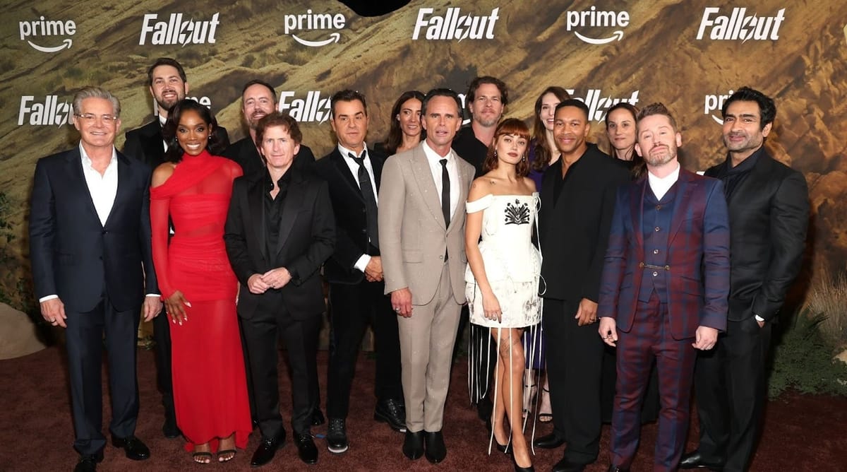 Fallout TV stars party at Season Two premiere