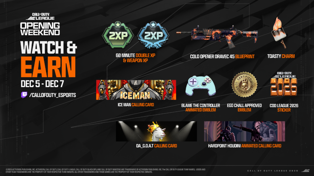 The Call of Duty League's latest season is now open