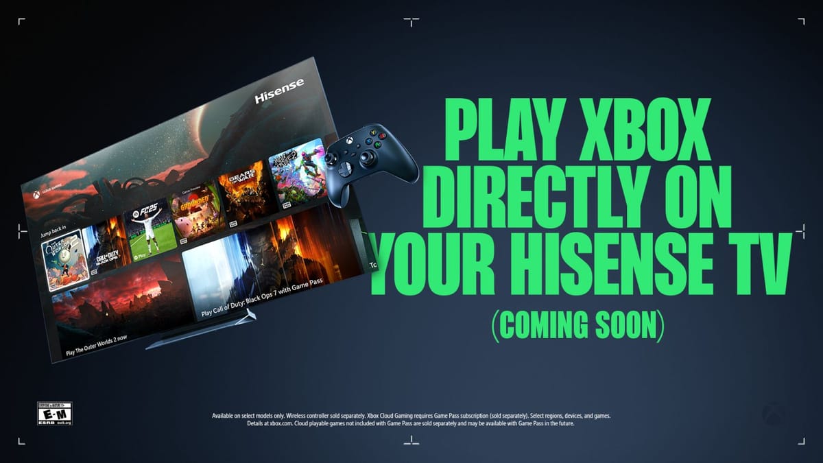 Play Xbox on your Hisense TV