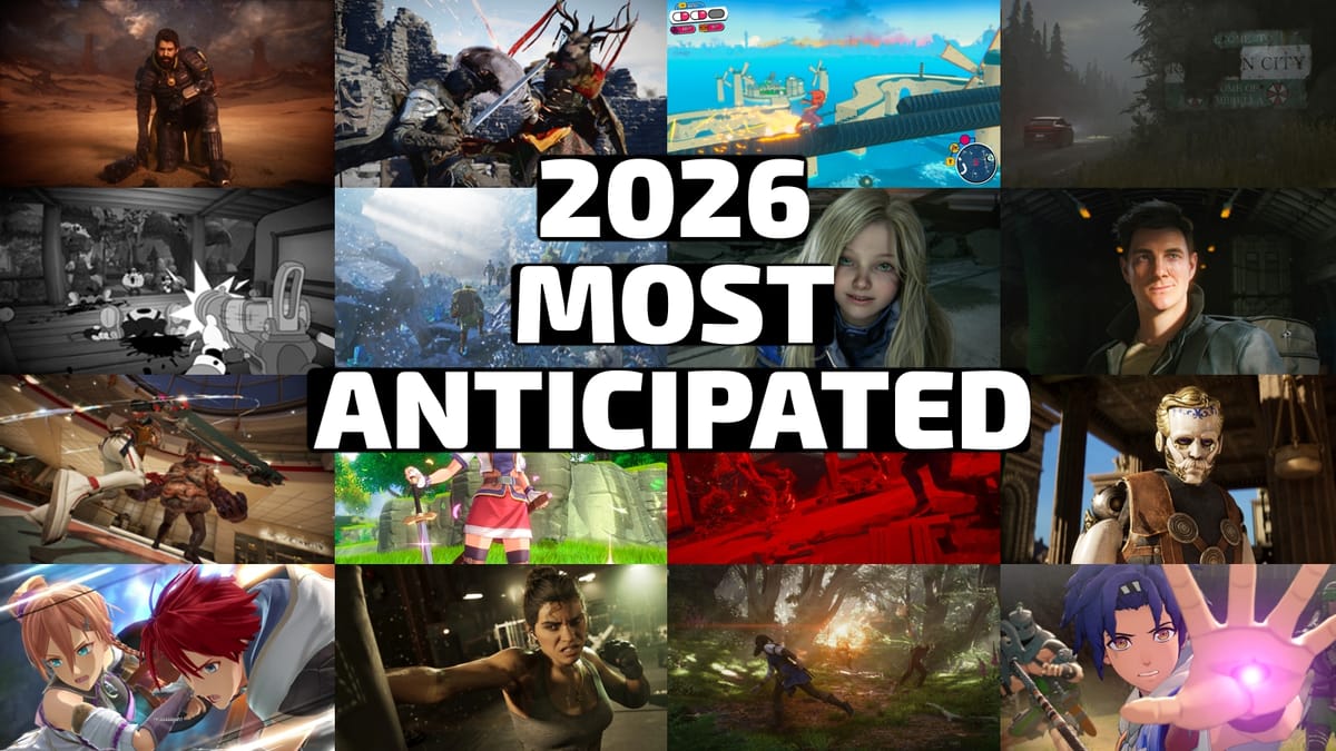 The GamingTrend 2026 Most Anticipated video game list!