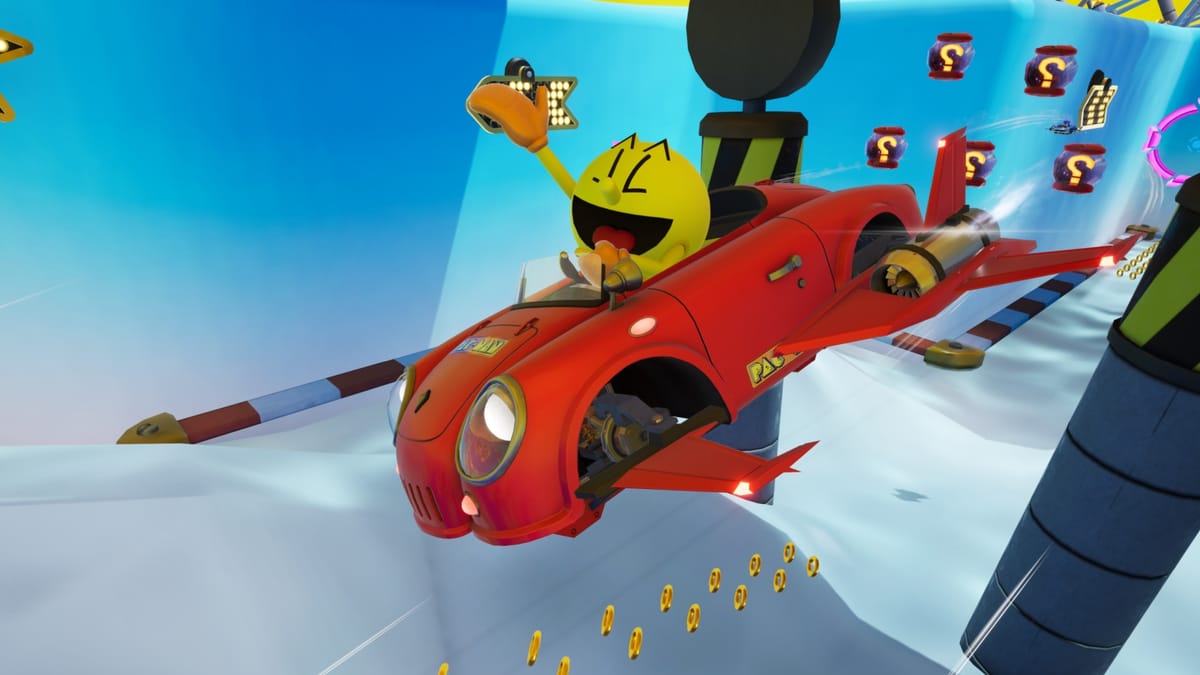 Sonic Racing: CrossWorlds gets Pac Attacked, PAC-MAN Pack out now