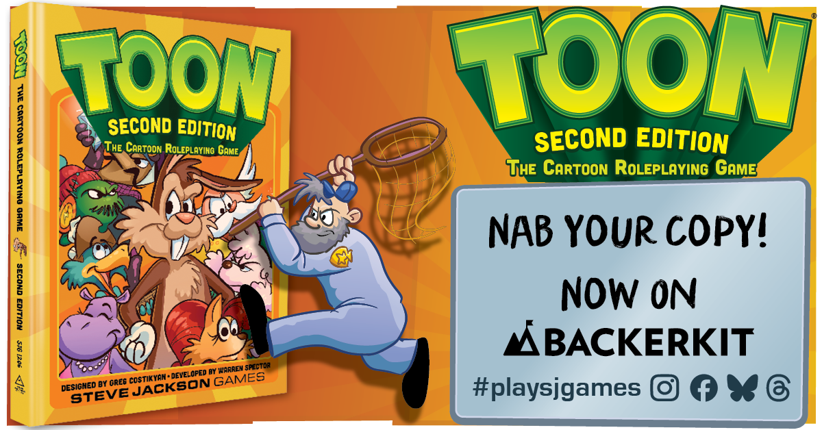 Toon Second Edition is now up on Backerkit