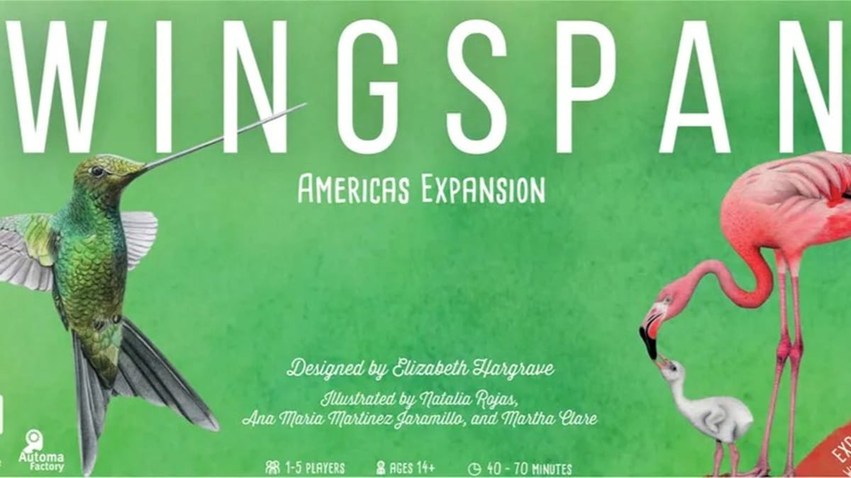 Wingspan adds more birds with the Americas Expansion